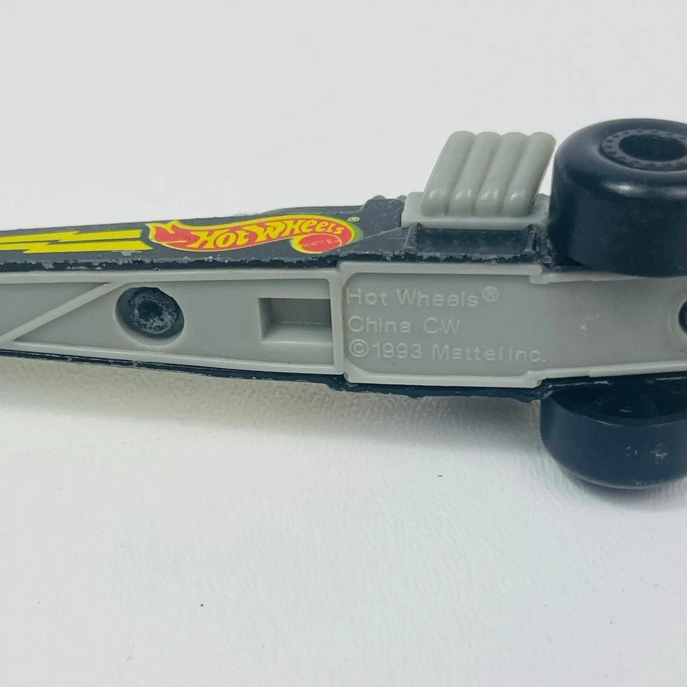 1993 Hot Wheels McDonald's Dragster Black Happy Meal Toy Baggie #8